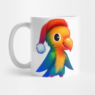 Cute Parrot Drawing Mug